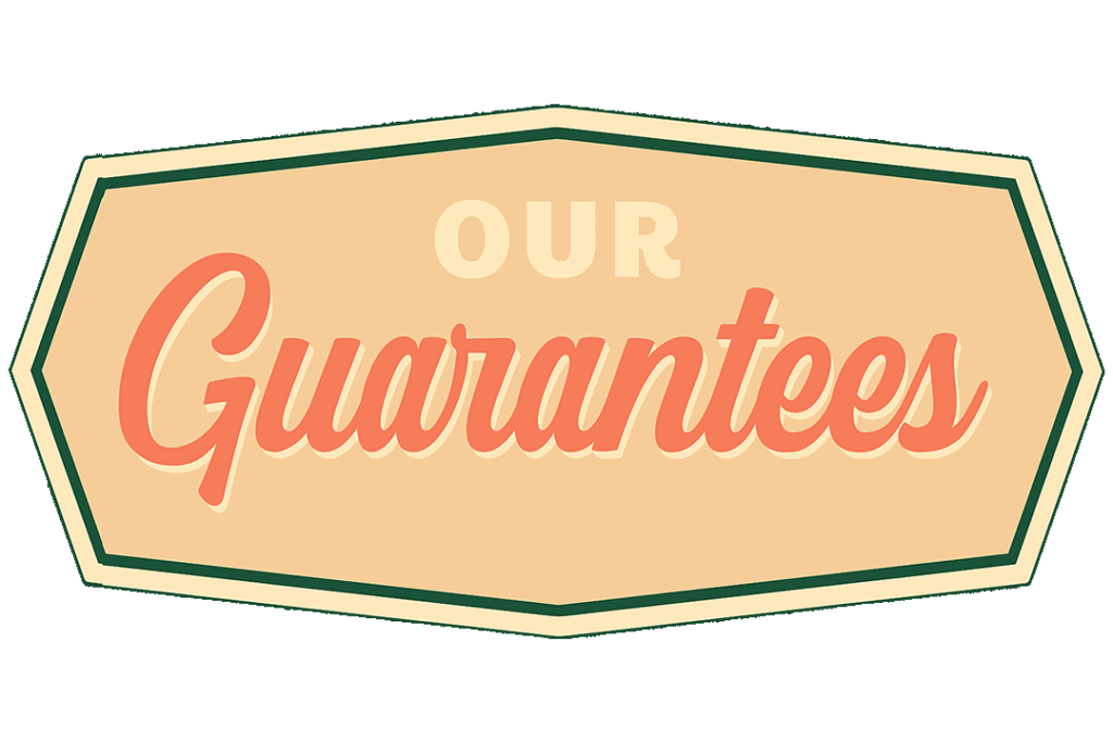 Mister Greenways Service Guarantees